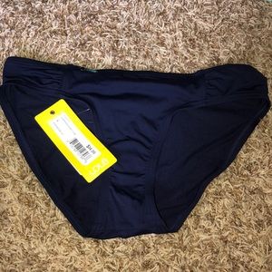 Brand new dark blue bathing suit bottoms
